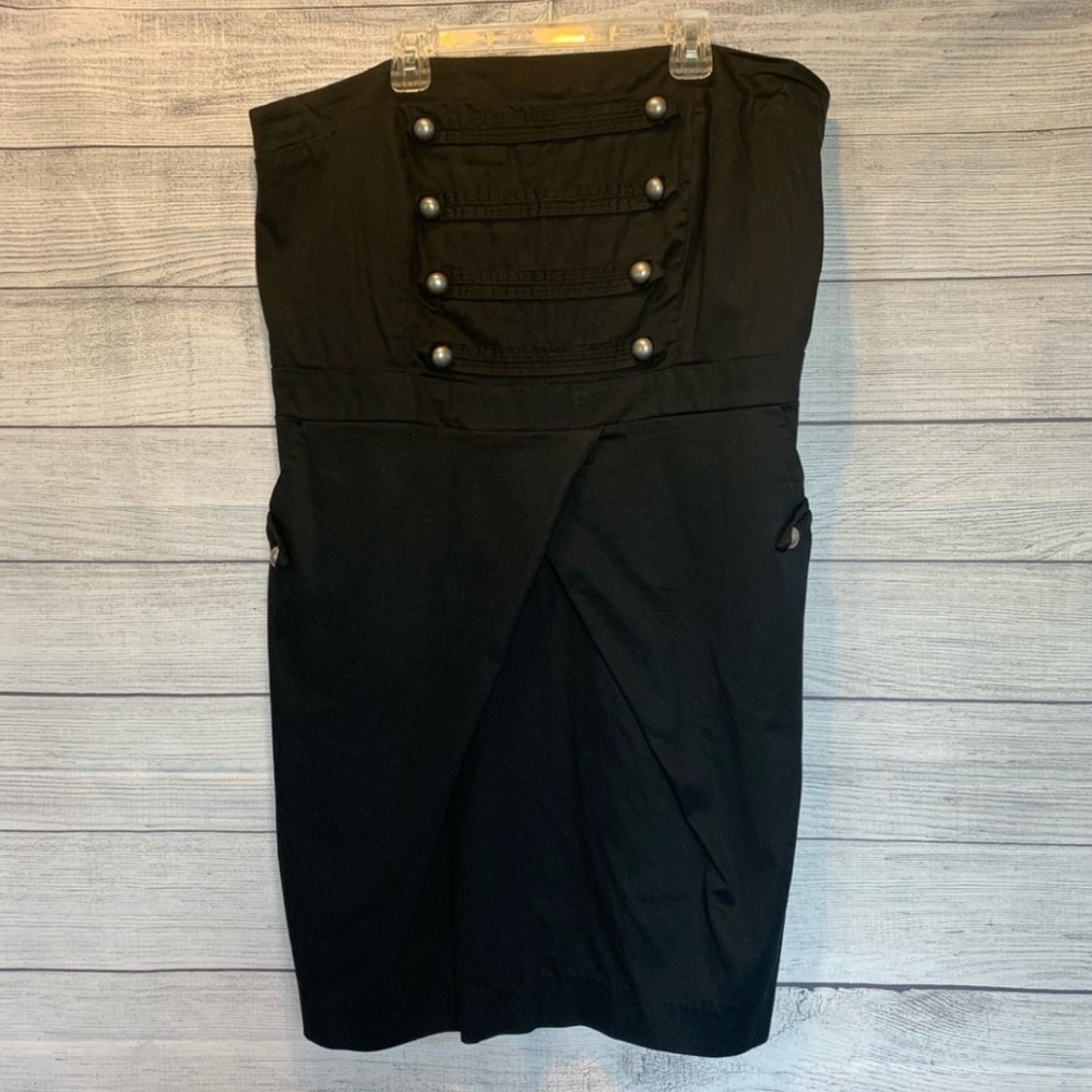 Torrid strapless dress black size 18